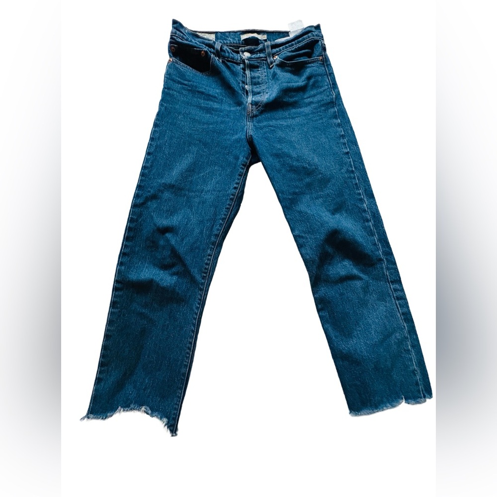 Classic Wedgie Straight Levi’s With Cropped Ankle